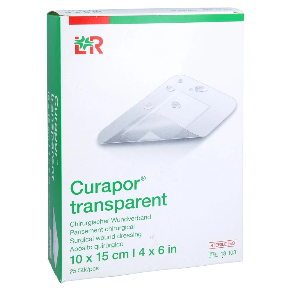 Curapor Wundverband Steril transparent 1 25 St