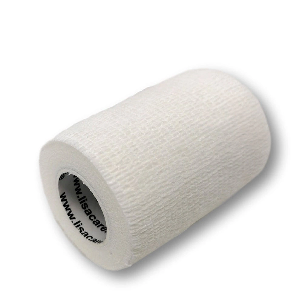 LisaCare selbsthaftende Bandage - Weiß - 7,5cm x 4,5m 1 St