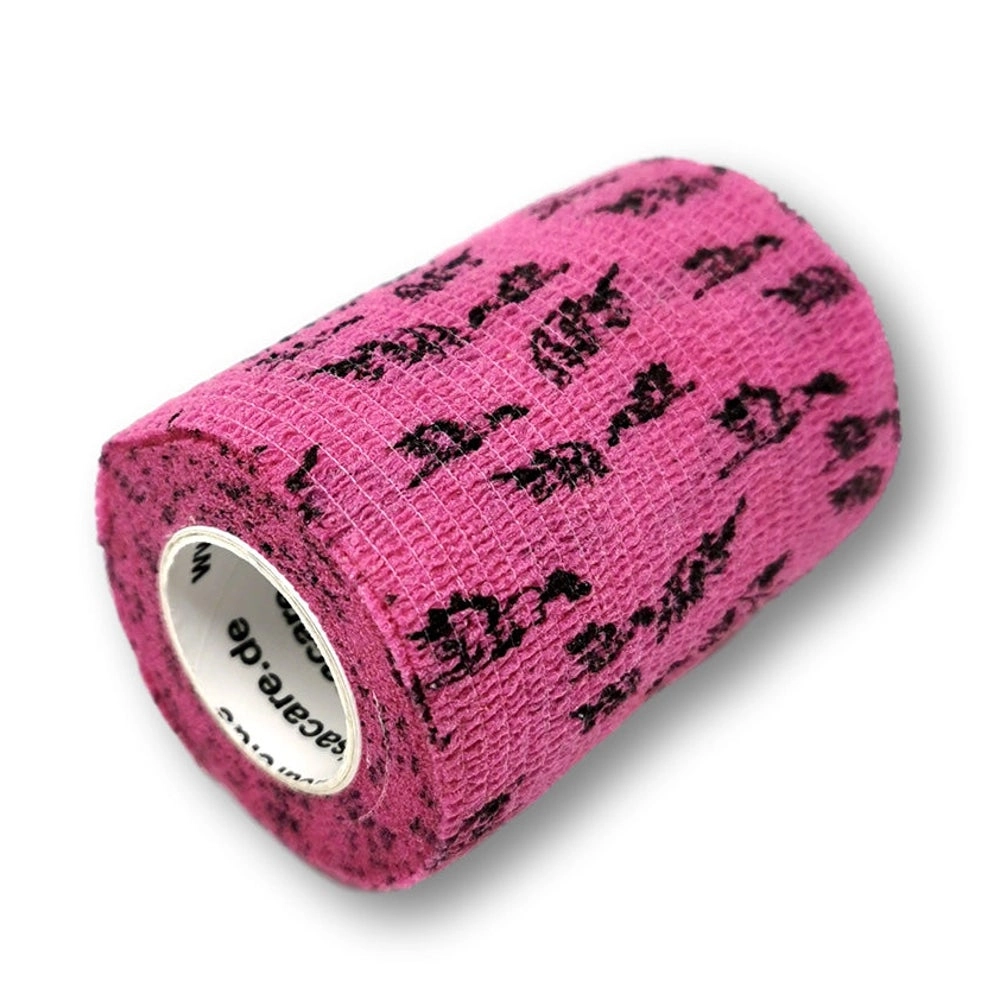 LisaCare selbsthaftende Bandage - Einhorn Rosa - 7,5cm x 4,5m 1 St