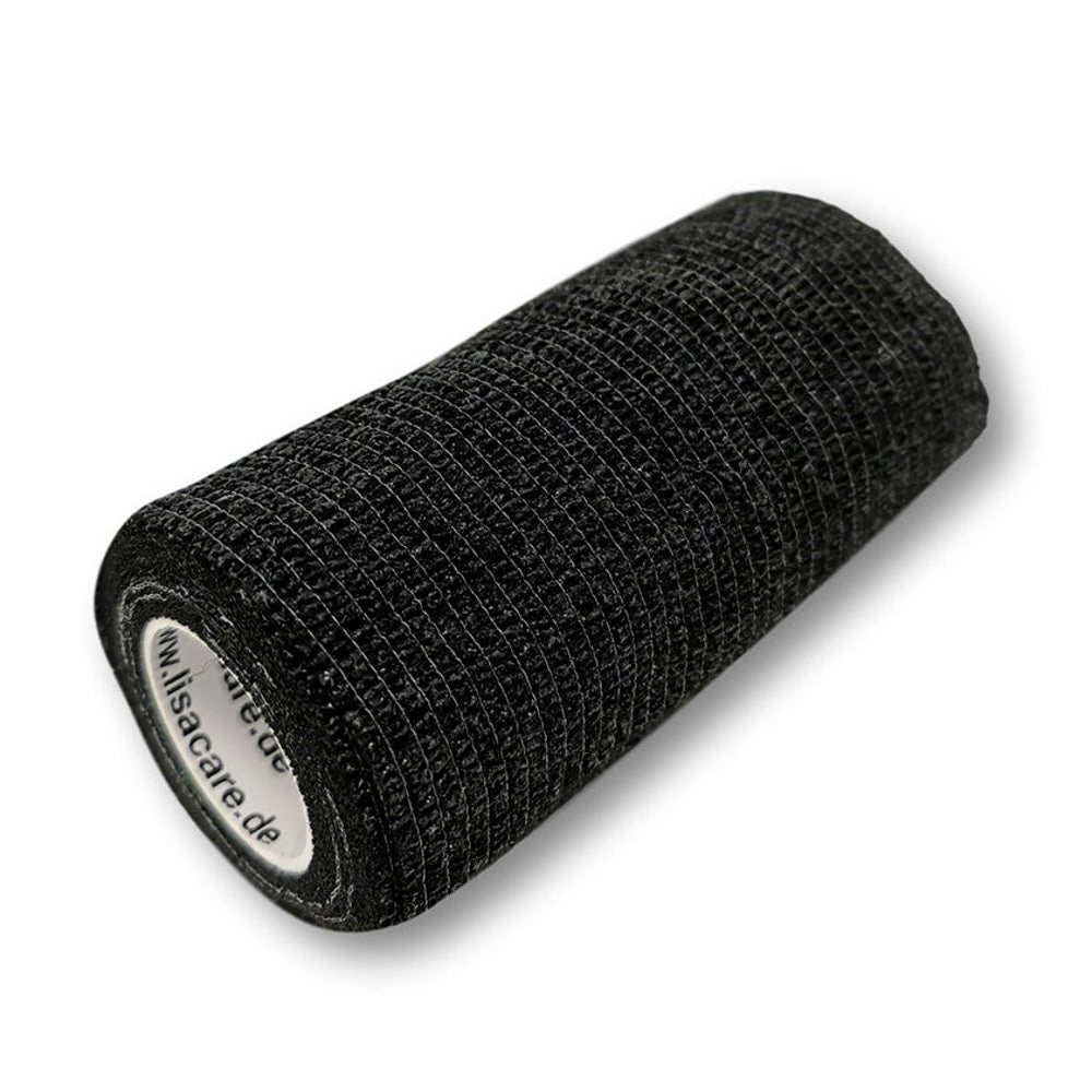 LisaCare kohäsive Bandage - Schwarz - 10cm x 4,5m 1 St