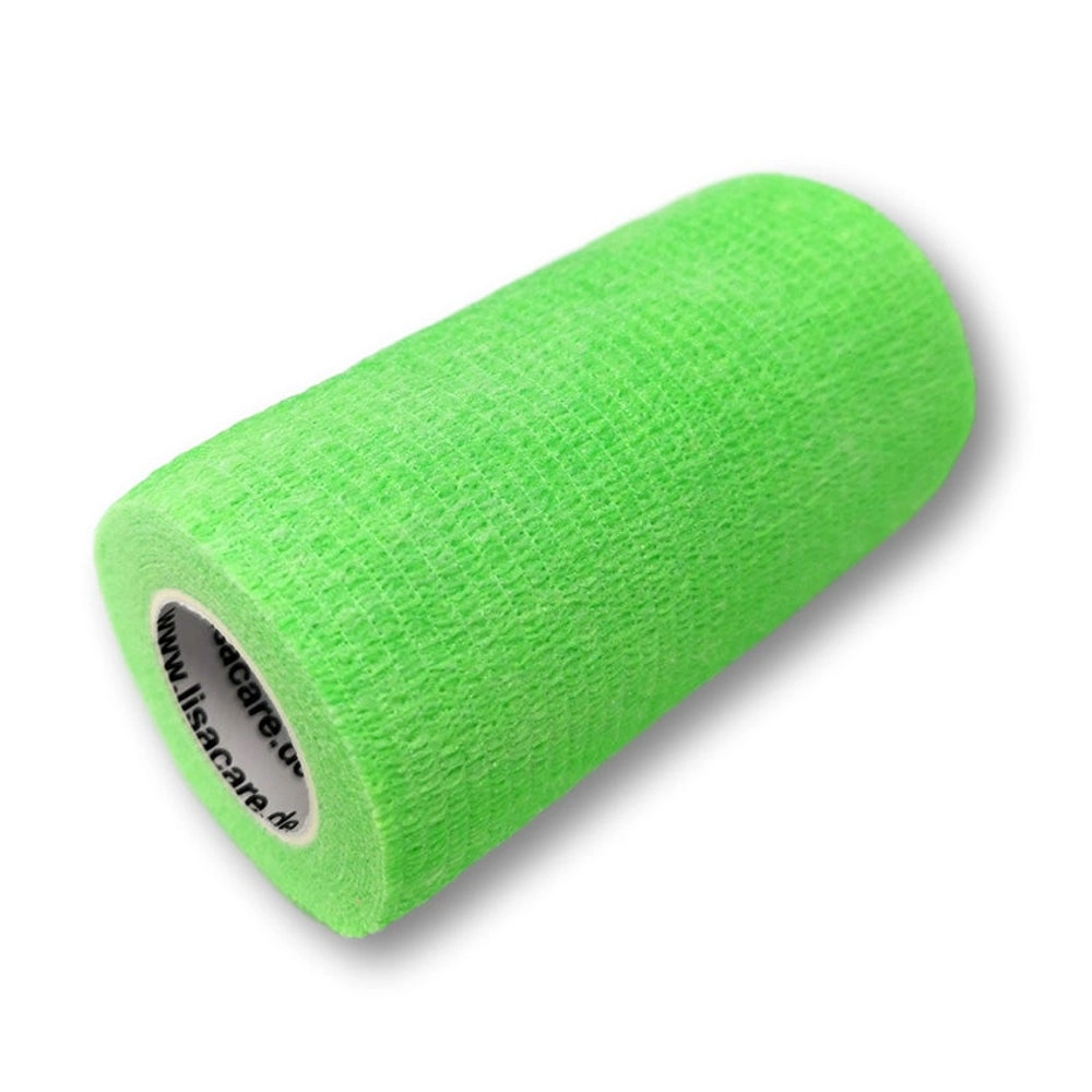 LisaCare kohäsive Bandage - Neongrün - 10cm x 4,5m 1 St