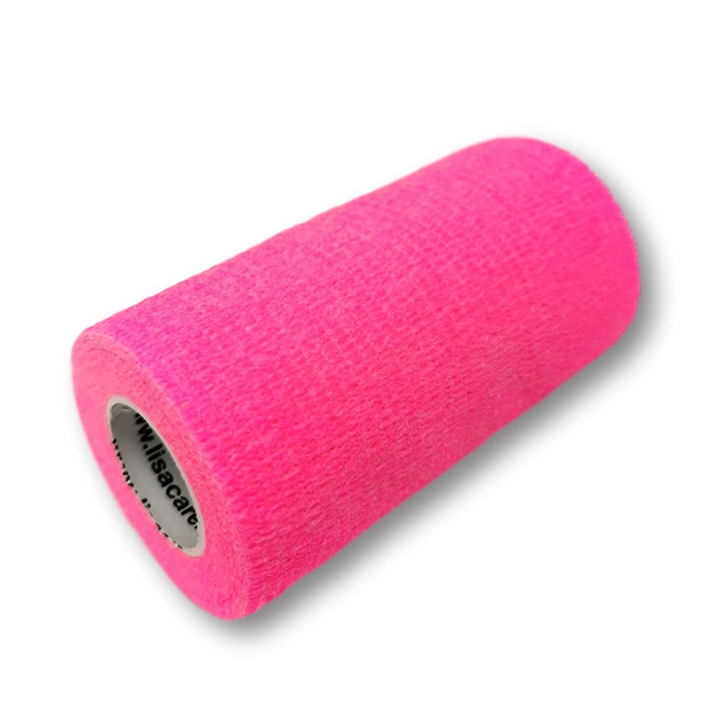 LisaCare kohäsive Bandage - Neonpink - 10cm x 4,5m 1 St