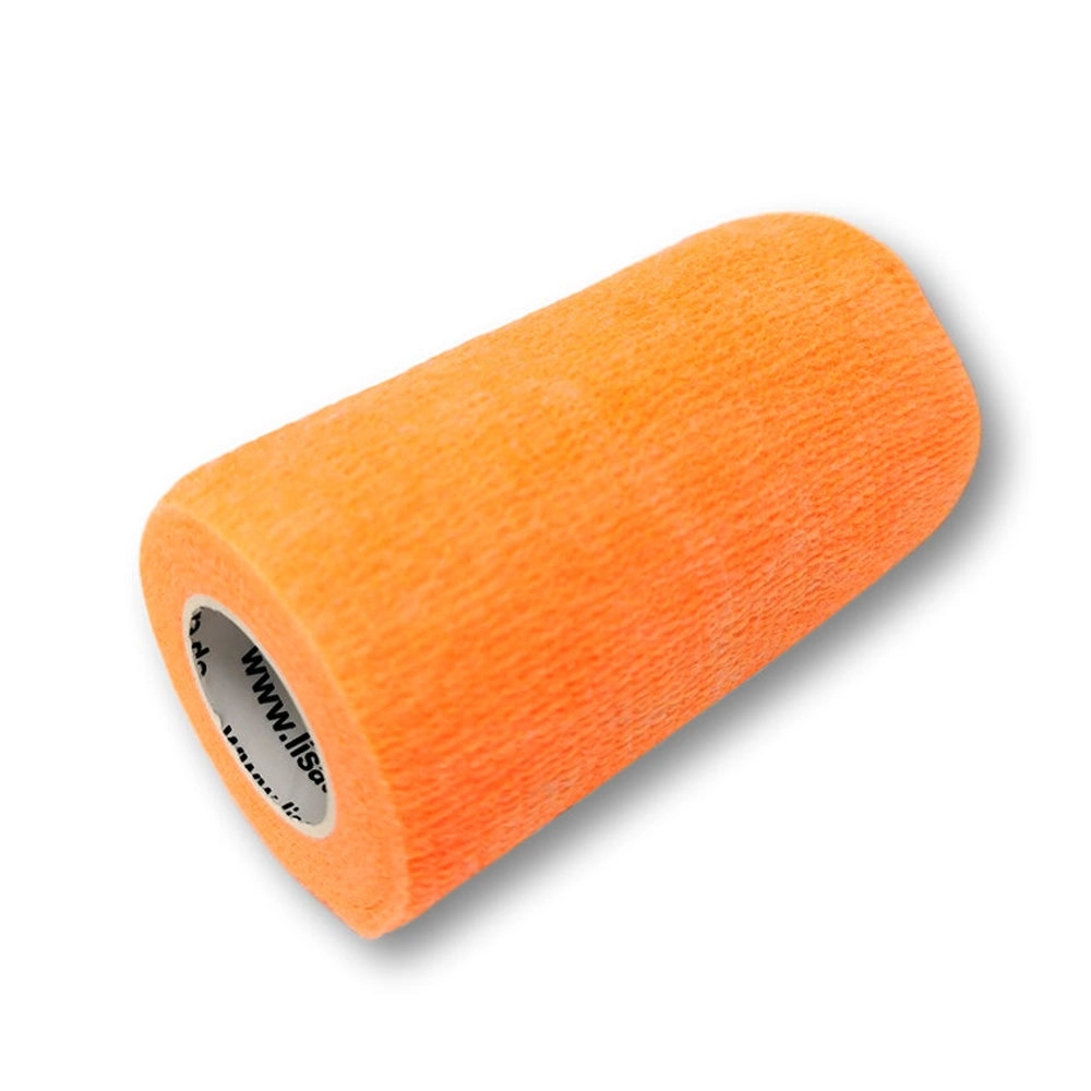 LisaCare kohäsive Bandage - Neonorange - 10cm x 4,5m 1 St