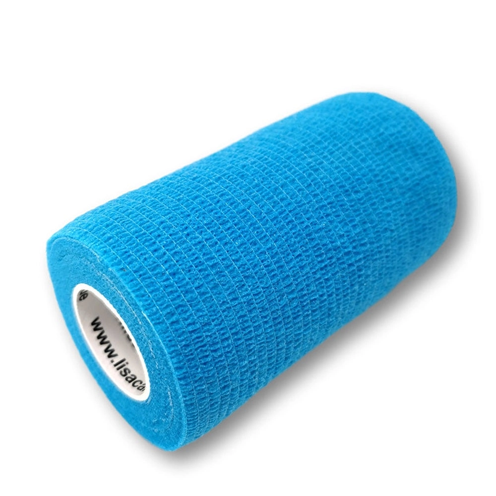 LisaCare kohäsive Bandage - Hellblau - 10cm x 4,5m 1 St