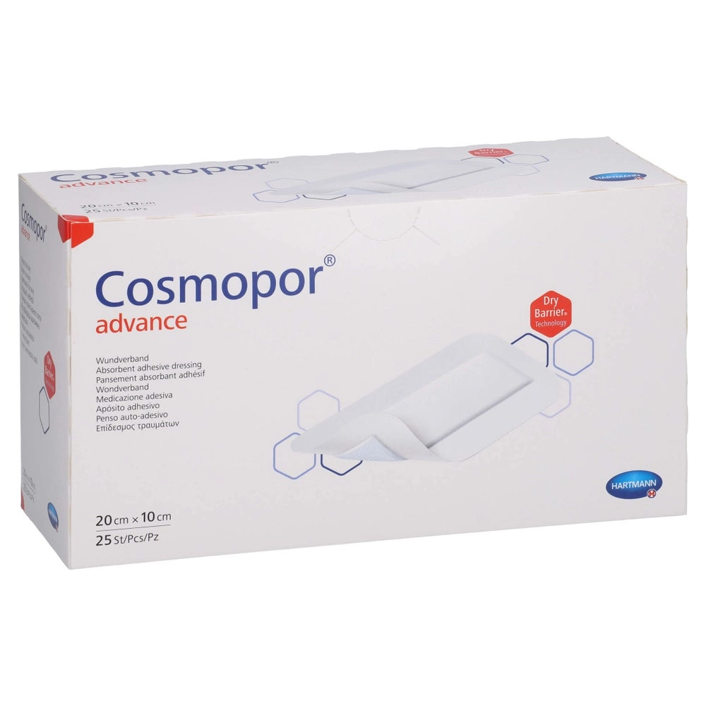 Cosmopor Advance Wundverband 10x20 cm 25 St