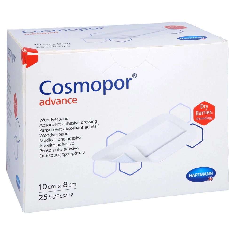 Cosmopor Advance Wundverband 8x10 cm 25 St