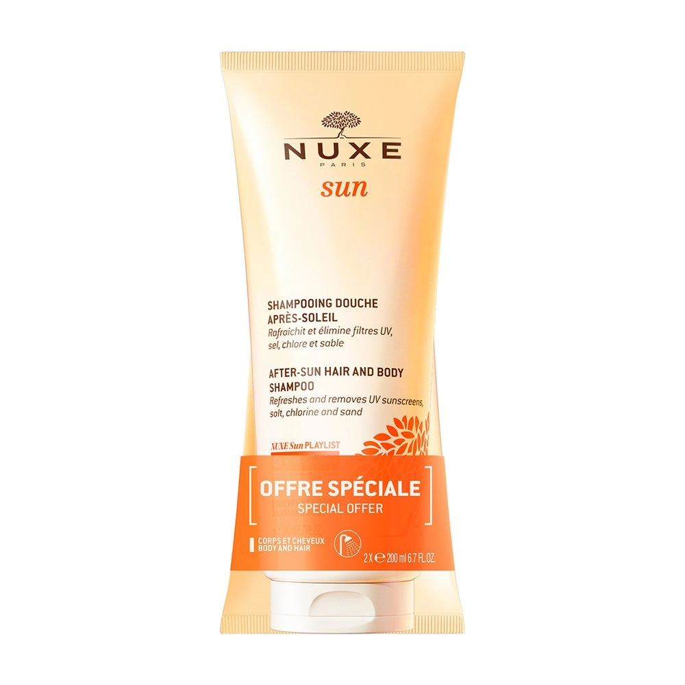 NUXE Sun After-sun-duschshampoo Doppelpa 2X200 ml