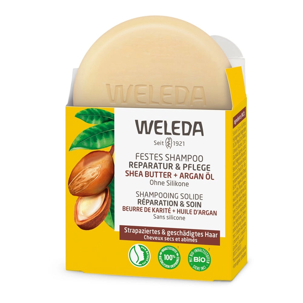 Weleda Festes Shampoo Reparatur & Pflege 50 g