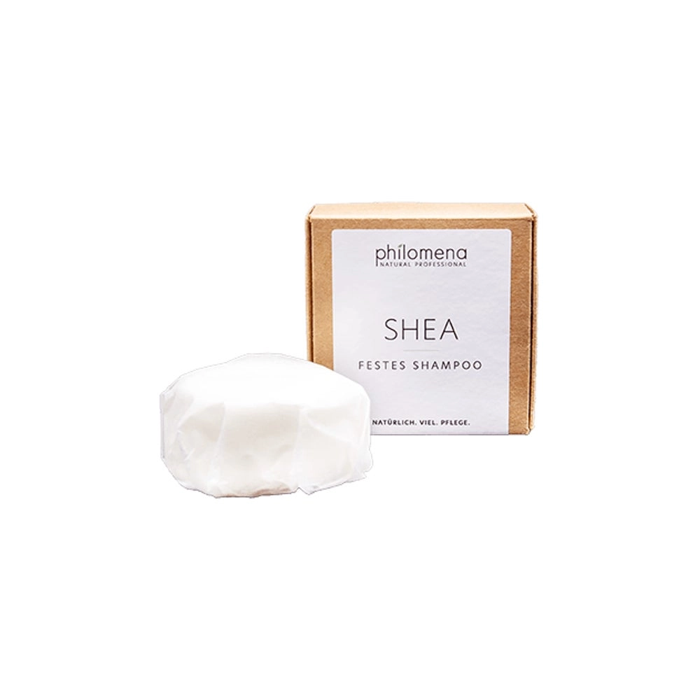 Philomena – SHEA Festes Shampoo Parfumfrei 80g