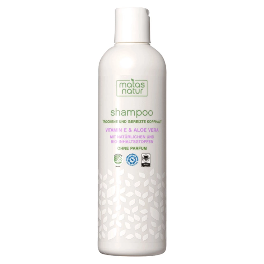 Natur Shampoo Trockene und Gereizte Kopfhaut 400 ml