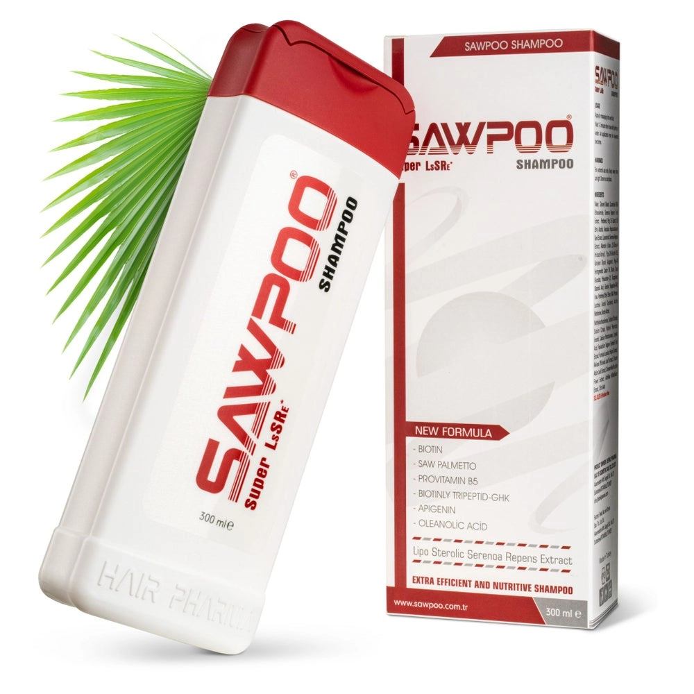 Sawpoo Shampoo mit Sägepalmextrakt 300 ml