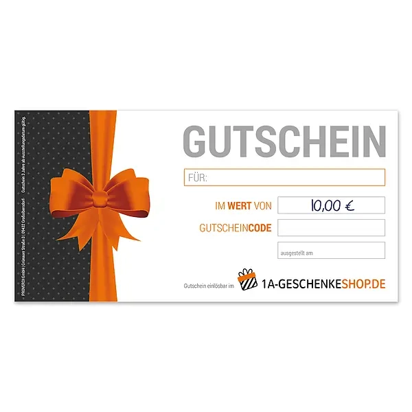 Geschenkgutschein über 10 Euro