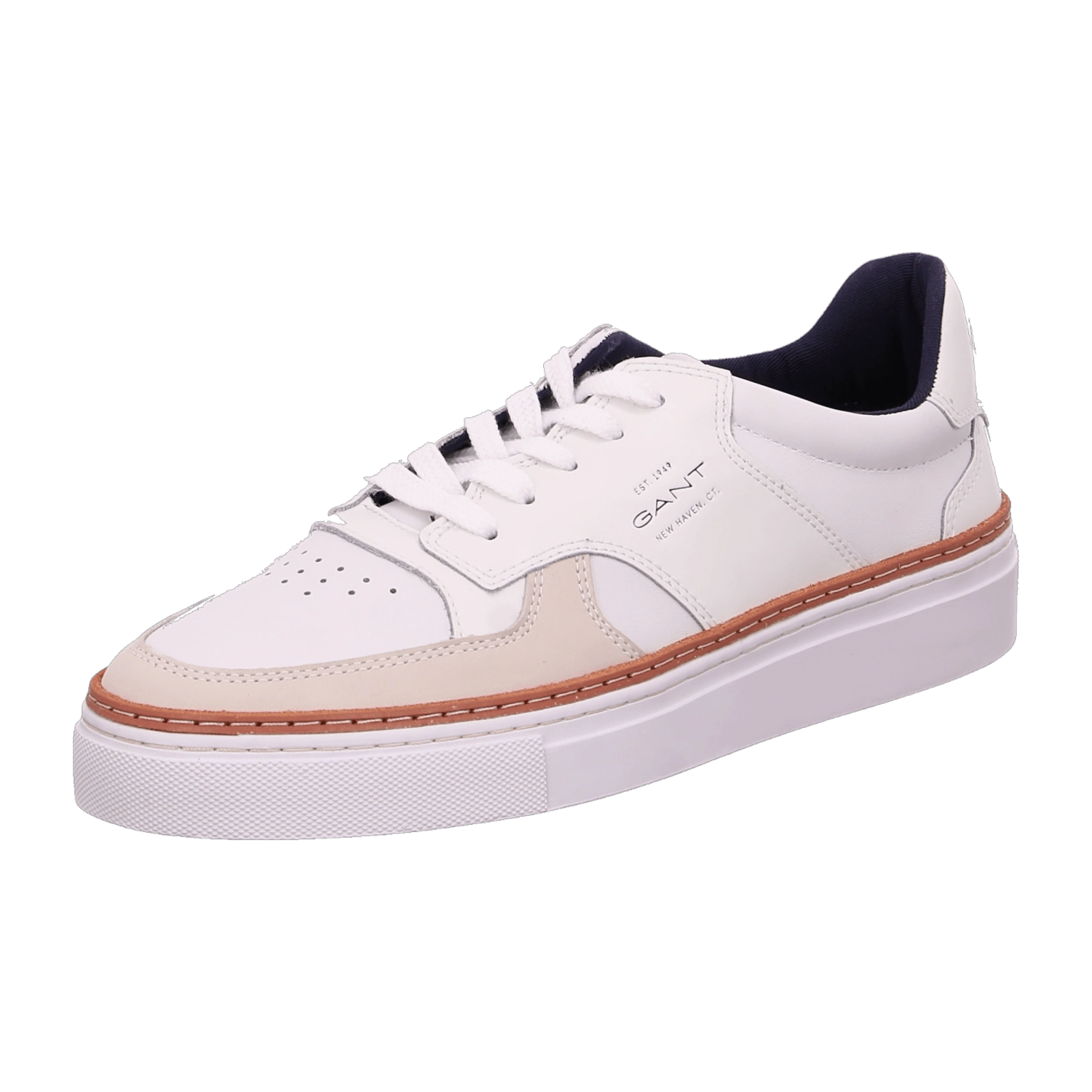 Gant 20631493/G290 brightwhite Sneaker low  FS 2020 für Herren, weiß, Gr. 41 EU