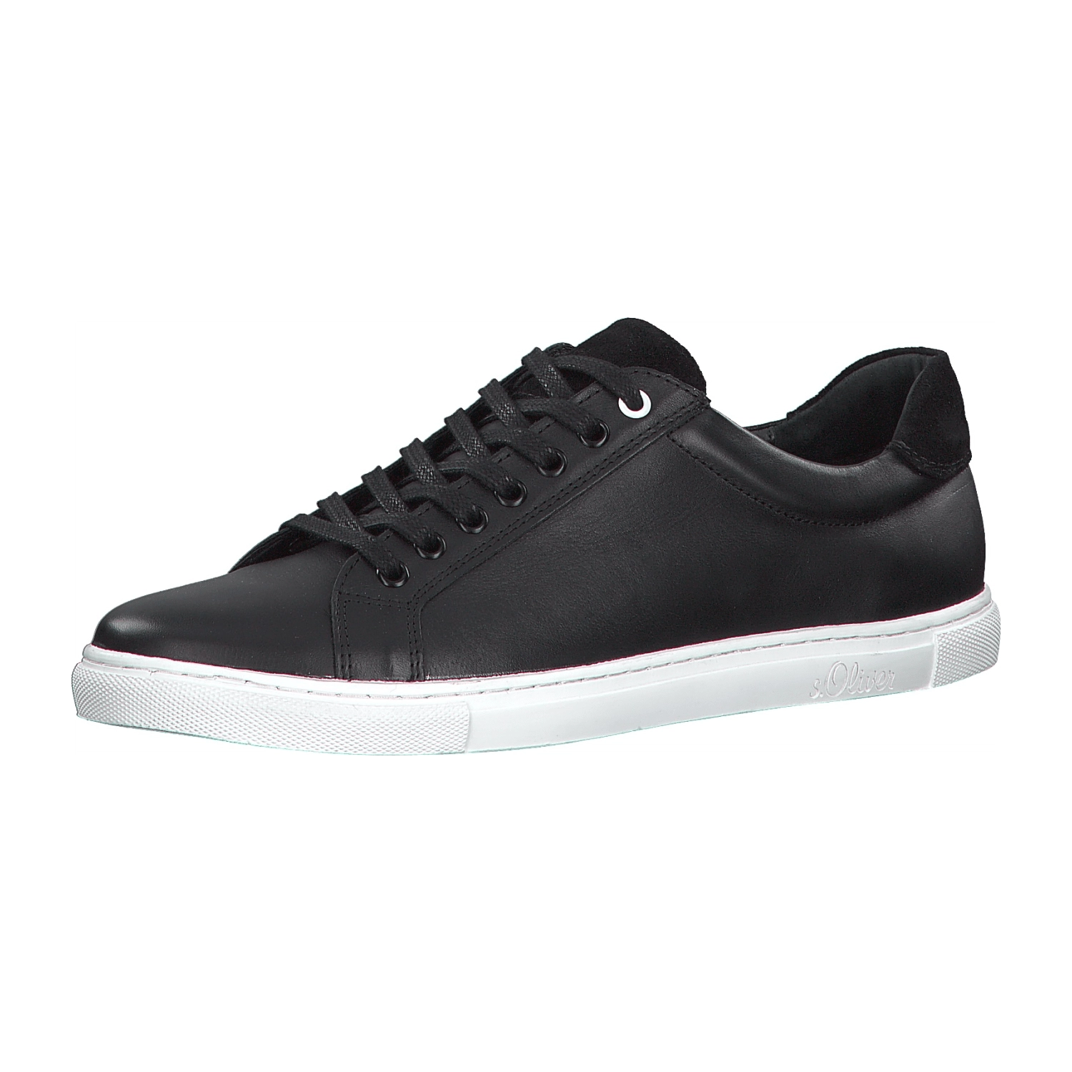 s.Oliver [MEN] 5-5-13648-24/001 BLACK Sneaker low  FS 2020 für Herren, schwarz, Gr. 45 EU