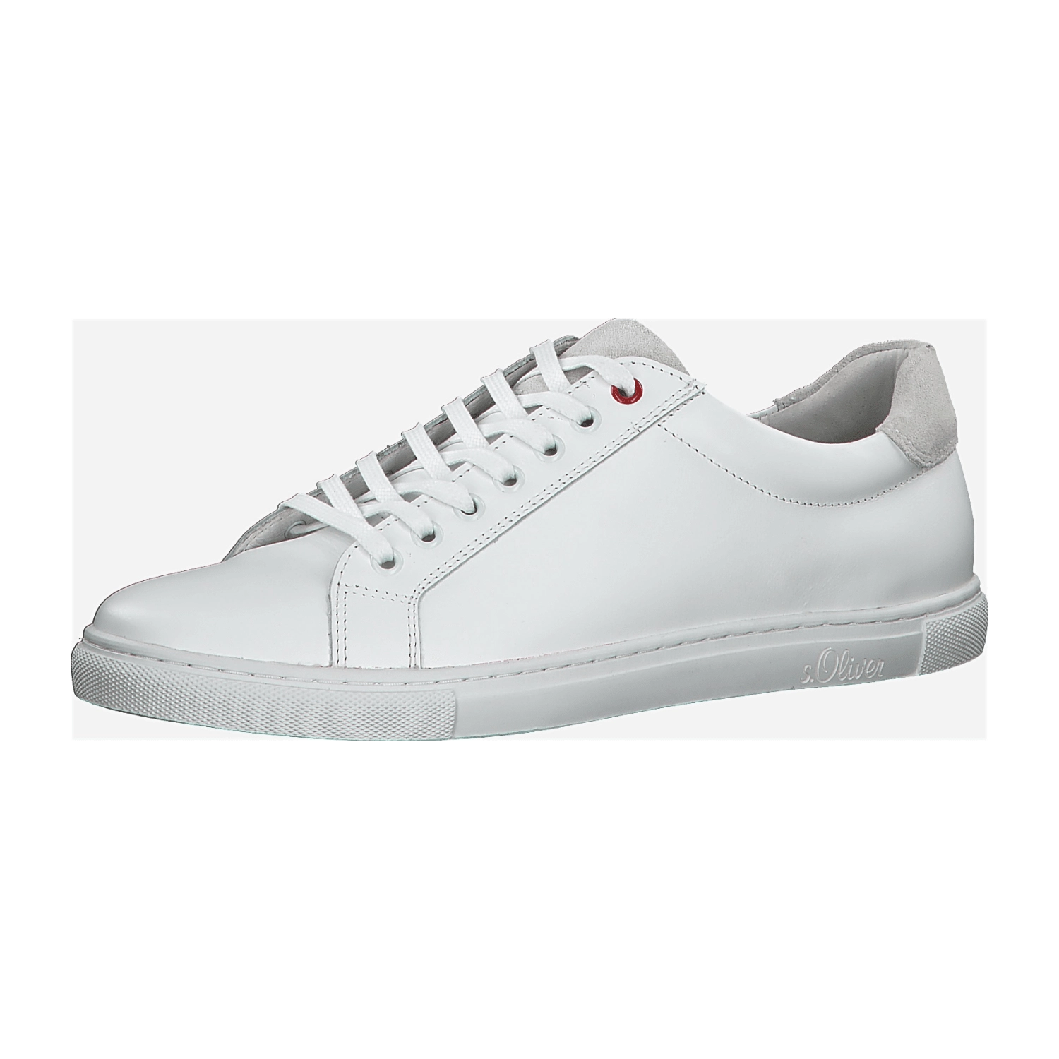 s.Oliver S. Oliver 5-5-13648-24/100 WHITE Sneaker low  FS 2020 für Herren, weiß, Gr. 42 EU