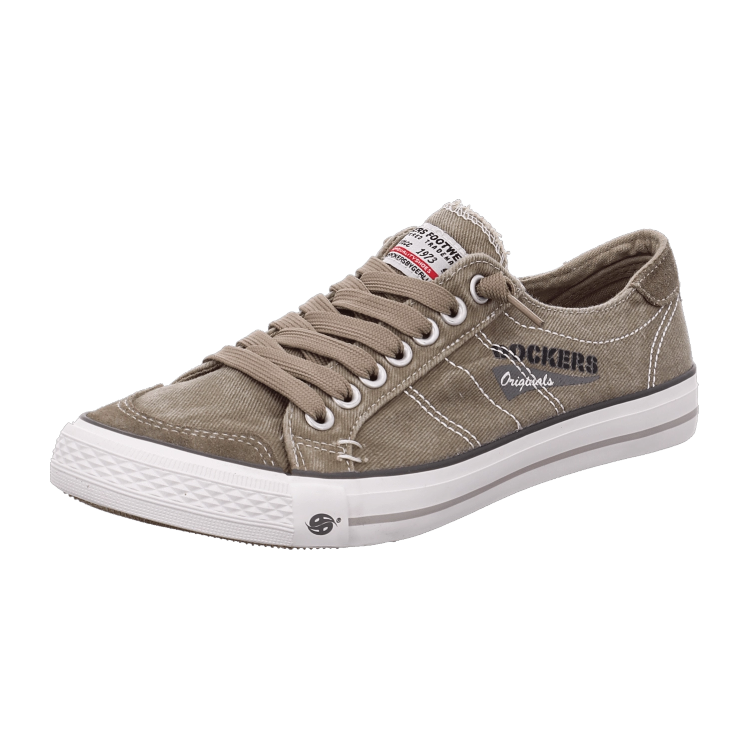 Dockers by Gerli Sneaker Low Top für Herren, beige, Gr. 41 EU