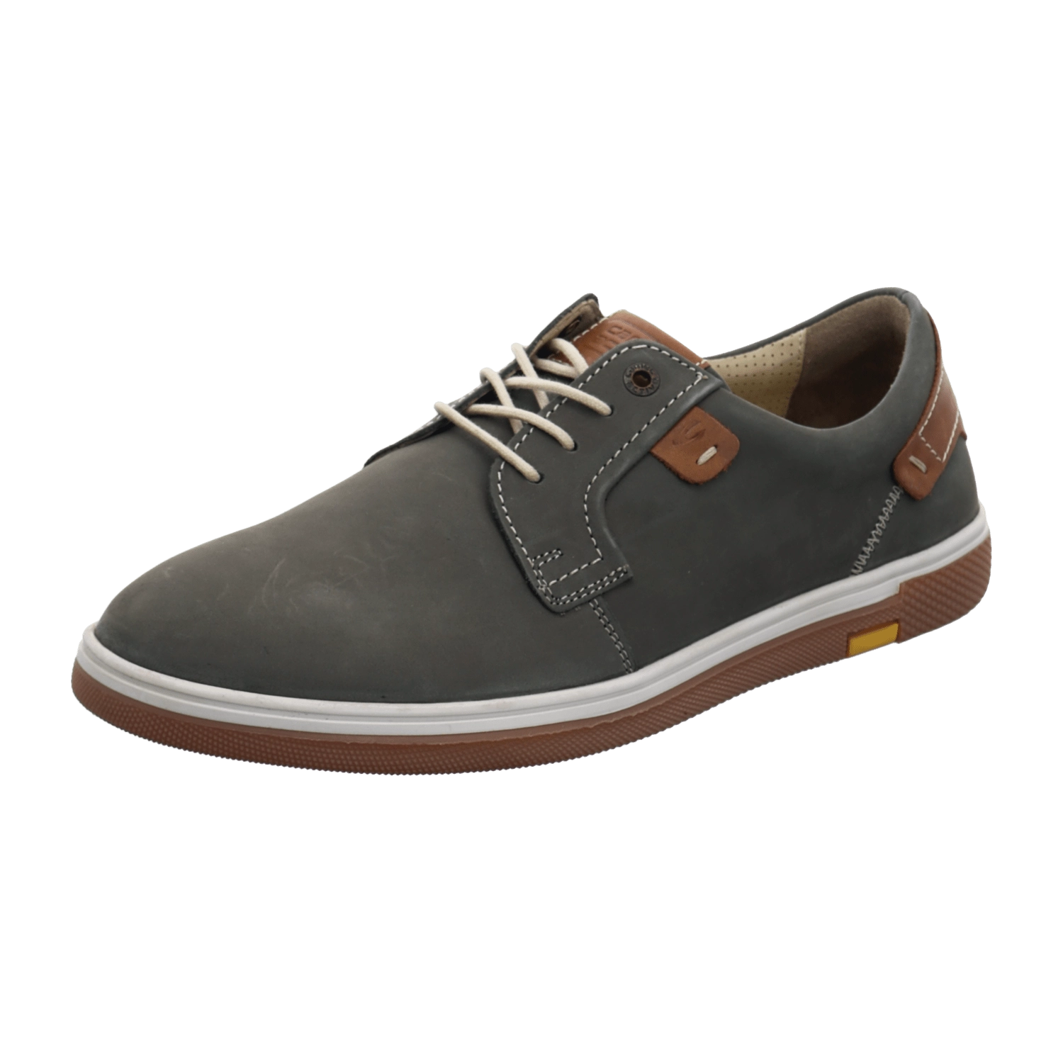 camel active Sneaker Low Top für Herren, oliv, Gr. 40 EU