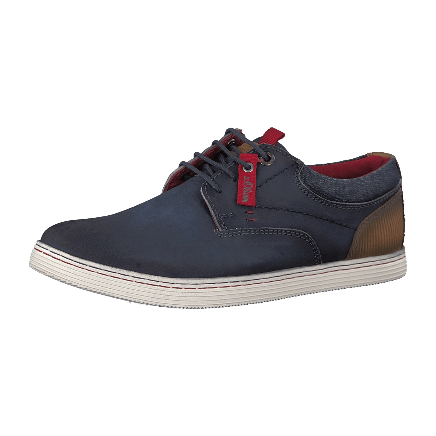 s.Oliver Men Lace-up für Herren, blau, Gr. 43 EU