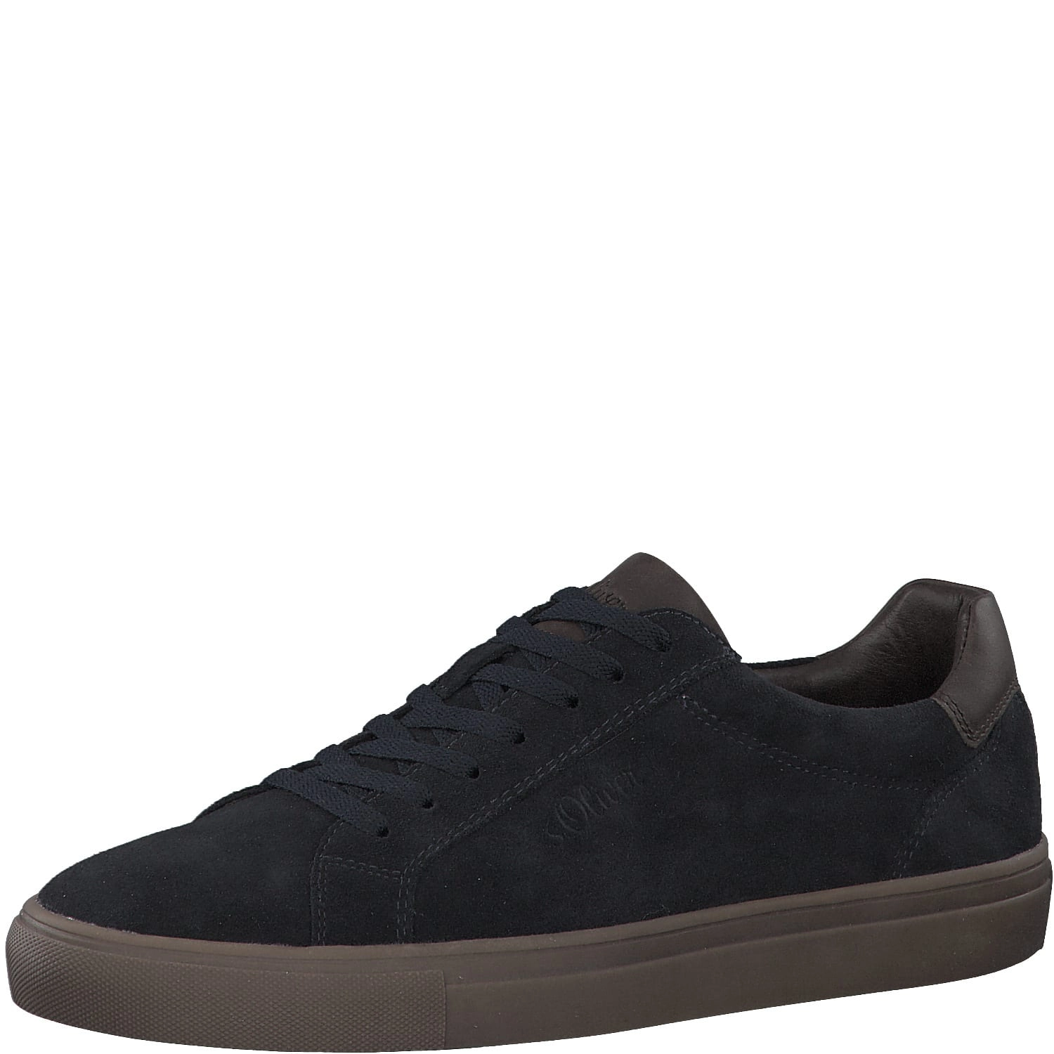 s.Oliver Sneaker Low für Herren, blau, Gr. 45 EU