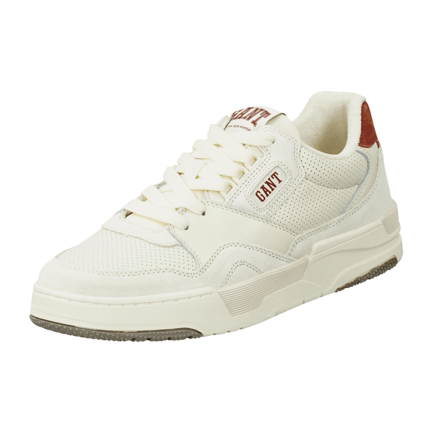 Gant 25633177/G07 cream/red Sneaker low  HW 22/23 für Herren, beige, Gr. 46 EU