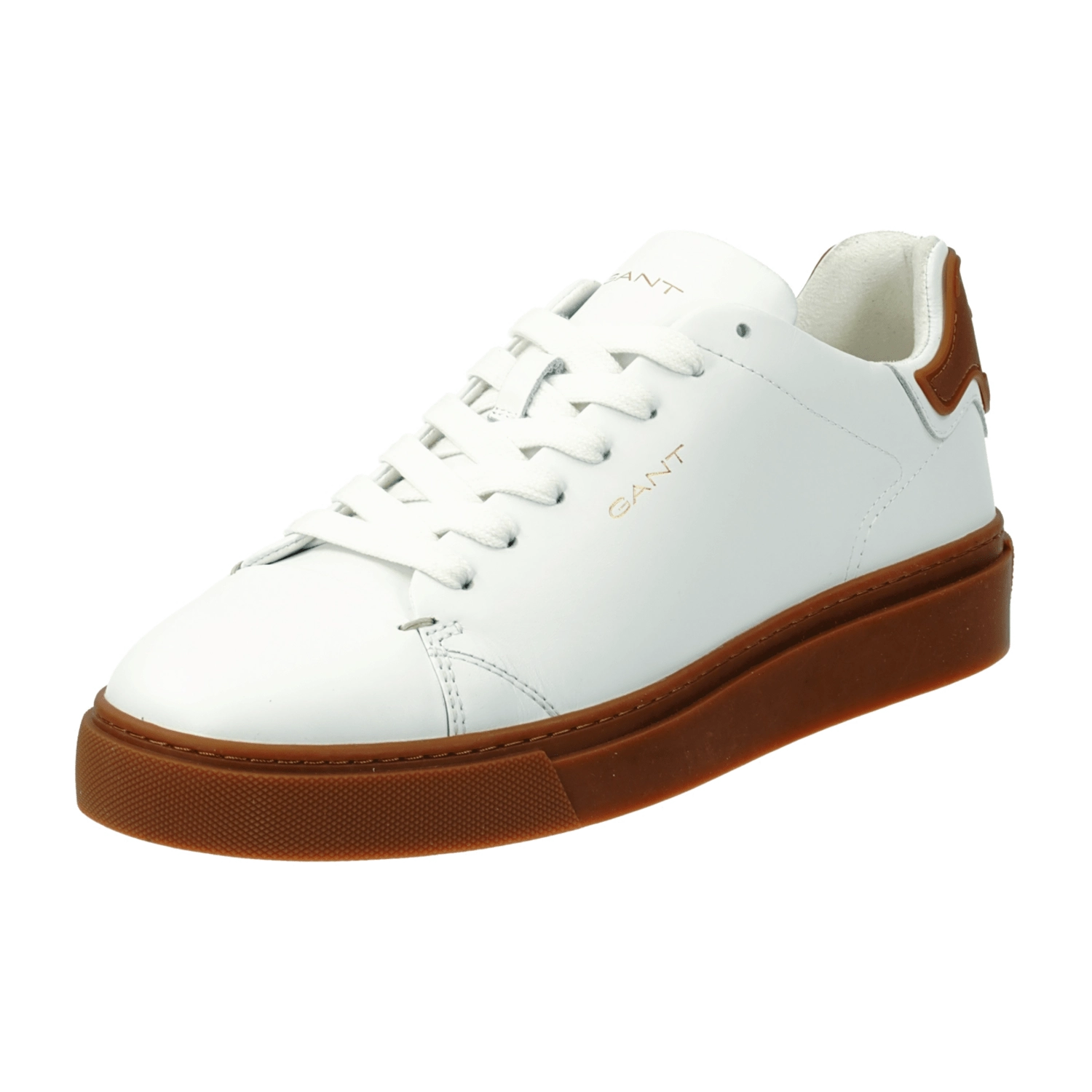 Gant 27631222/G13 white/honey Sneaker low  HW 23/24 für Herren, weiß, Gr. 46 EU