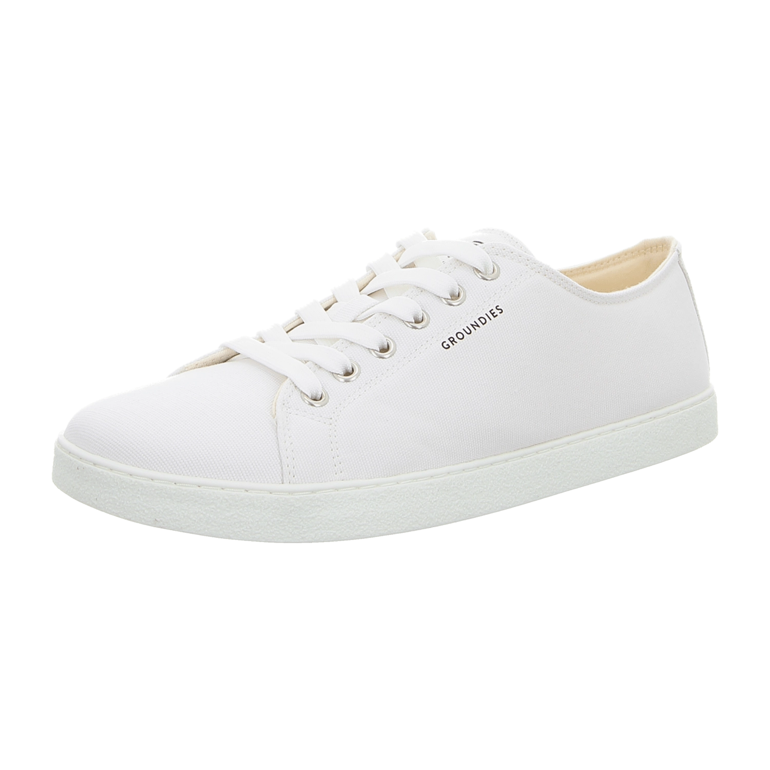 Groundies Sneaker Low Top für Herren, weiß, Gr. 42 EU