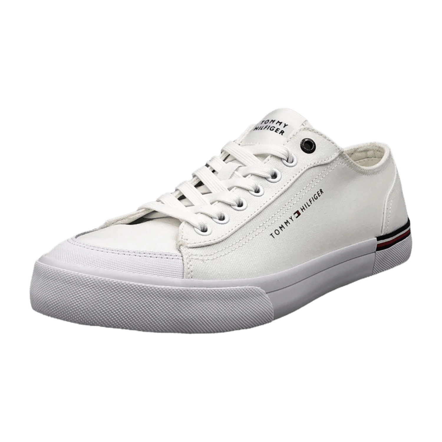 Tommy Hilfiger Sneaker Low für Herren, weiß, Gr. 44 EU