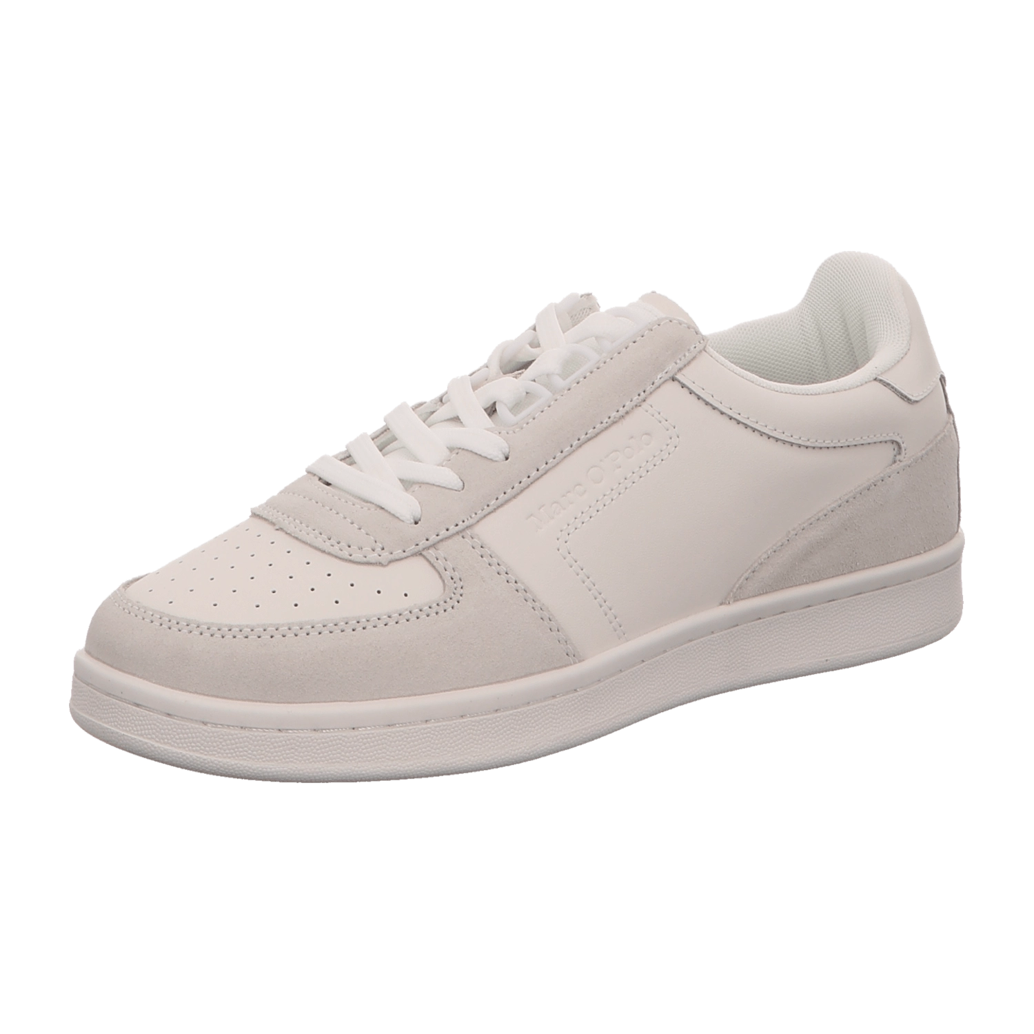 Marc O'Polo Sneaker Low Top für Herren, weiß, Gr. 48 EU