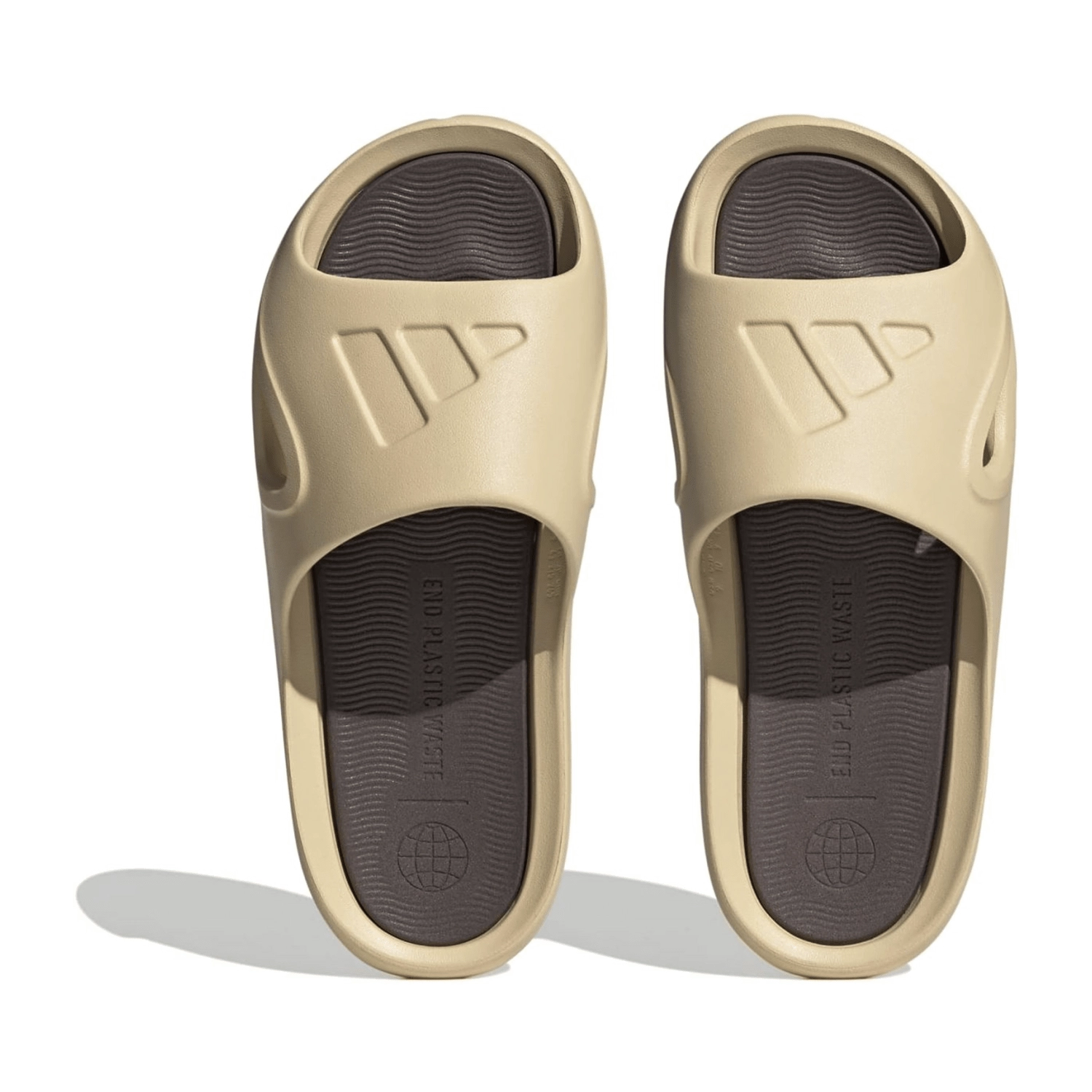 adidas ADICANE SLIDE für Herren, beige, Gr. 43 ⅓ EU / 9 UK