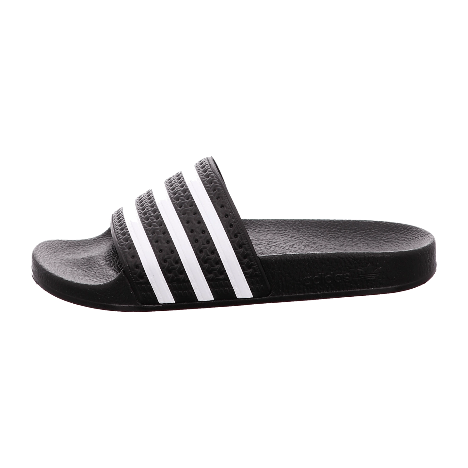 adidas Adilette Slipper für Herren, schwarz, Gr. 43 ⅓ EU / 9 UK