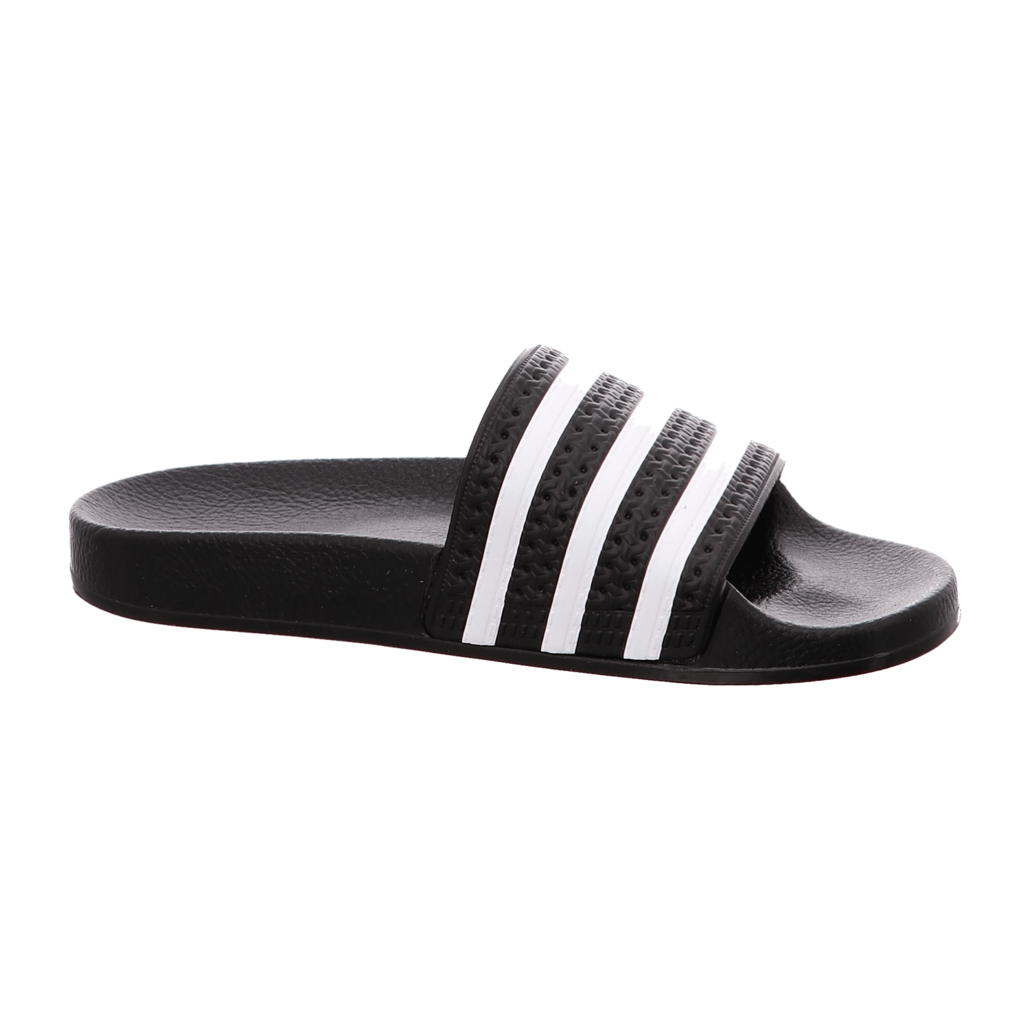 adidas Adilette Slipper für Herren, schwarz, Gr. 43 ⅓ EU / 9 UK