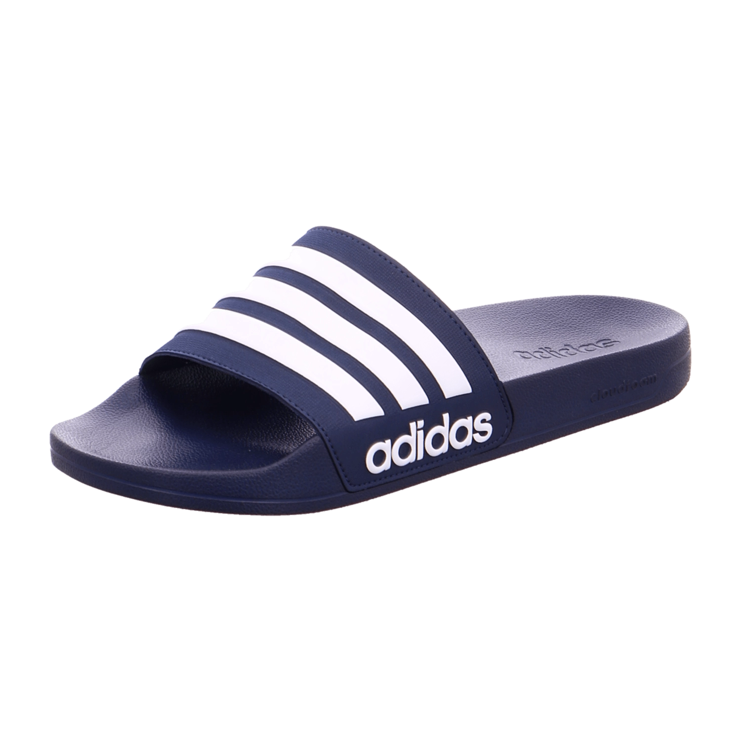 adidas sportswear CF ADILETTE,CONAVY/FTWWHT/CONAVY für Herren, blau, Gr. 44 ⅔ EU / 10 UK