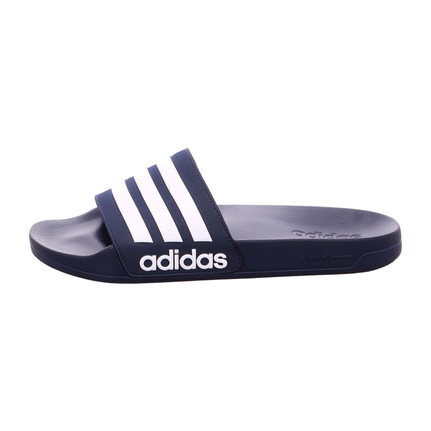 adidas sportswear CF ADILETTE,CONAVY/FTWWHT/CONAVY für Herren, blau, Gr. 44 ⅔ EU / 10 UK