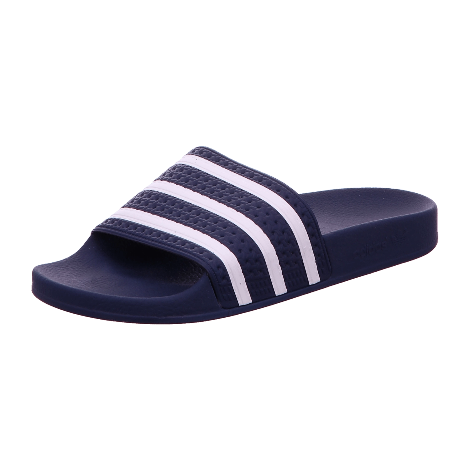 adidas Adilette Slipper für Herren, blau, Gr. 39 ⅓ EU / 6 UK