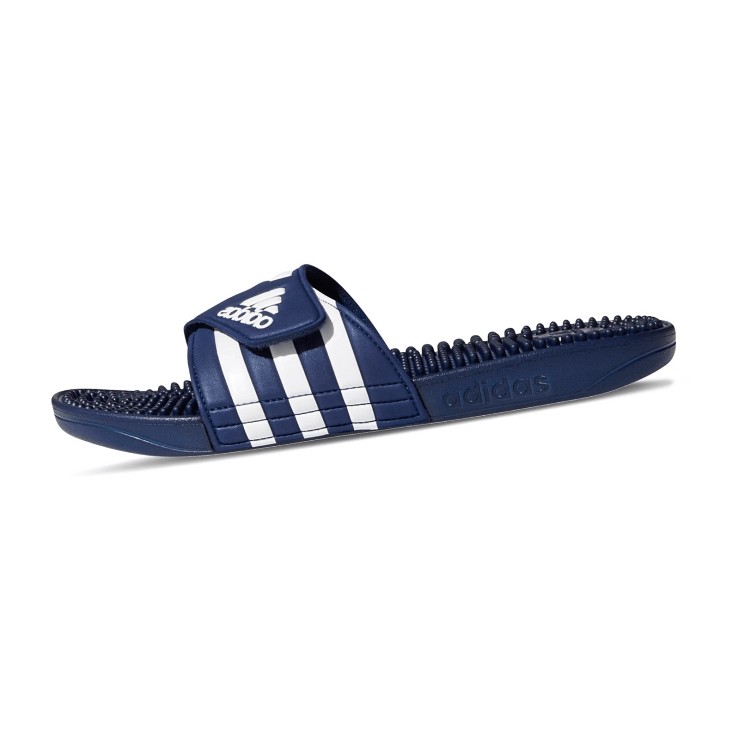 adidas sportswear Adissage Slipper für Herren, blau, Gr. 43 ⅓ EU / 9 UK