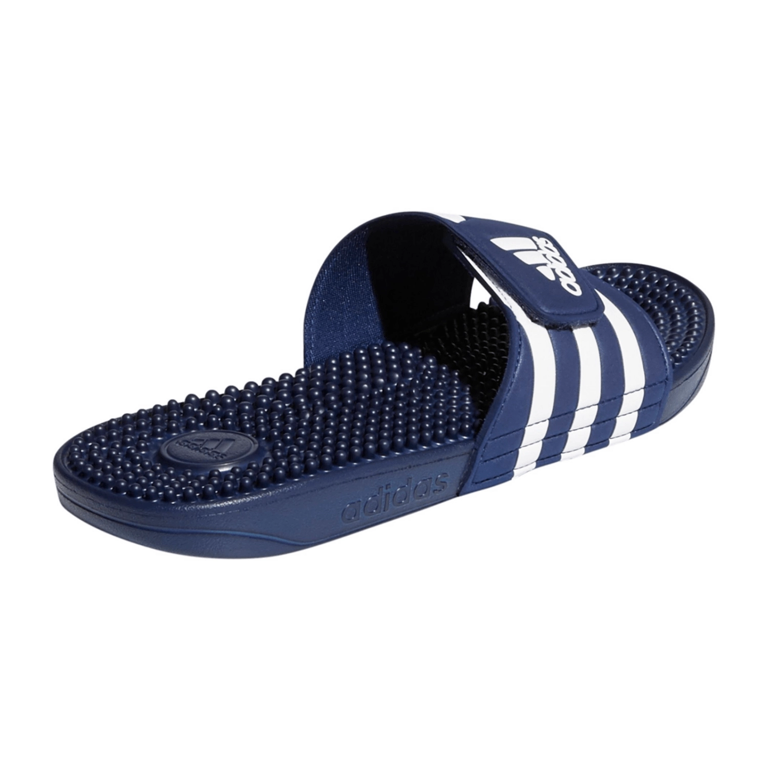 adidas sportswear Adissage Slipper für Herren, blau, Gr. 43 ⅓ EU / 9 UK