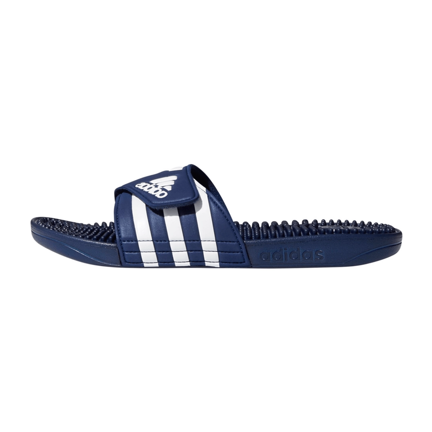 adidas sportswear Adissage Slipper für Herren, blau, Gr. 43 ⅓ EU / 9 UK