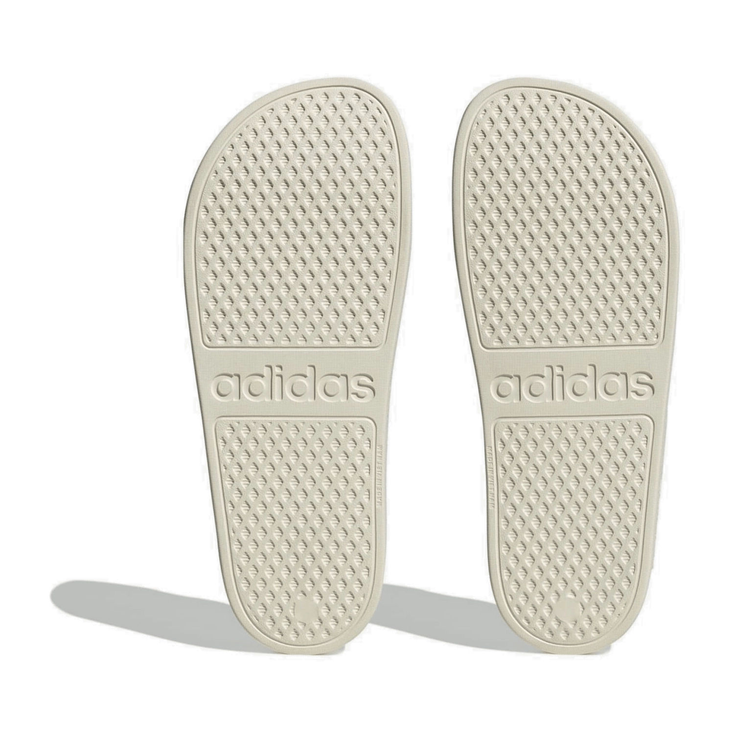 adidas ADILETTE AQUA für Herren, beige, Gr. 43 ⅓ EU / 9 UK