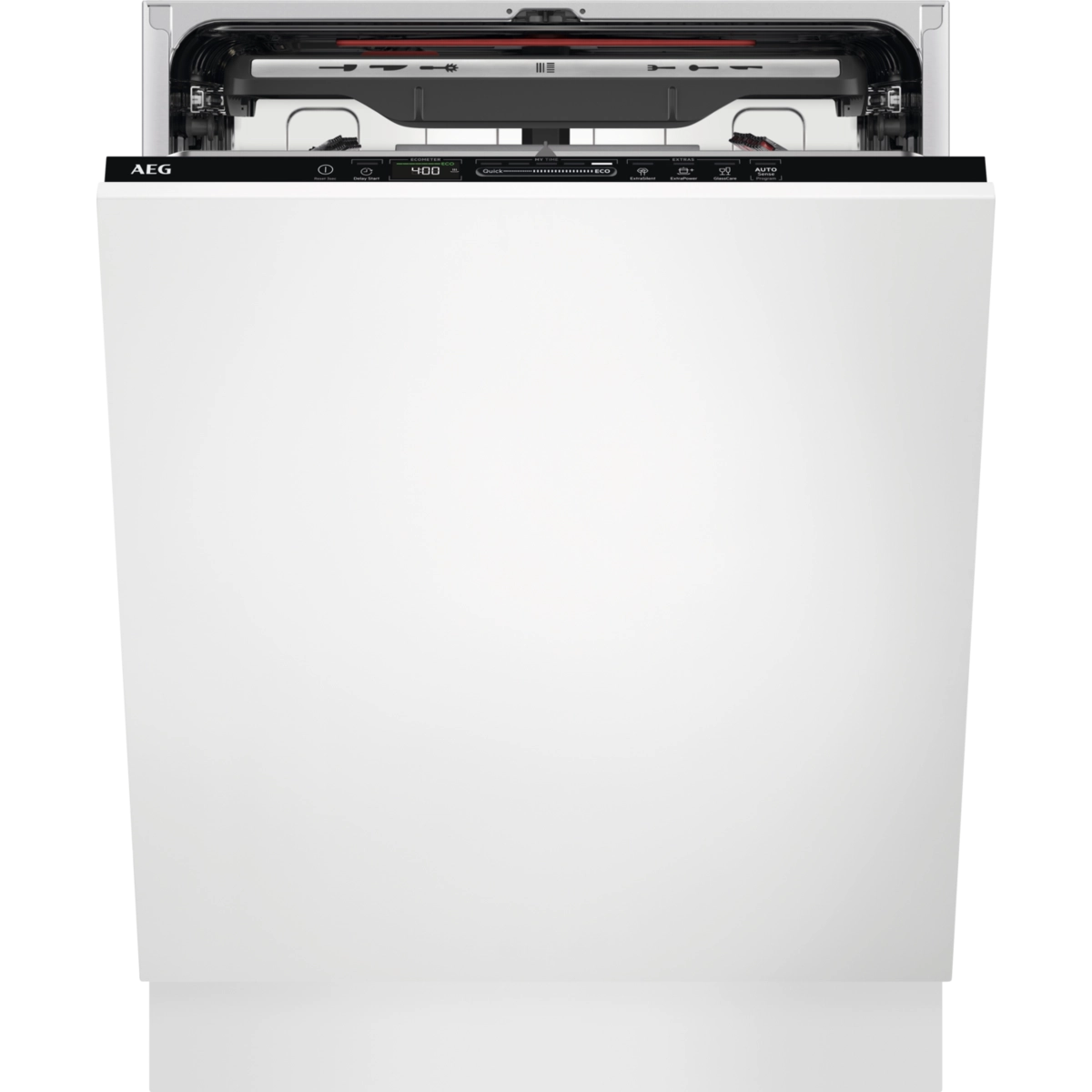 AEG 7000 GlassCare / Vollintegrierter-Geschirrspüler 60 cm / AirDry - perfekte Trocknungsergebnisse / MaxiFlex Besteckschublade / QuickSelect Display F74SV707P