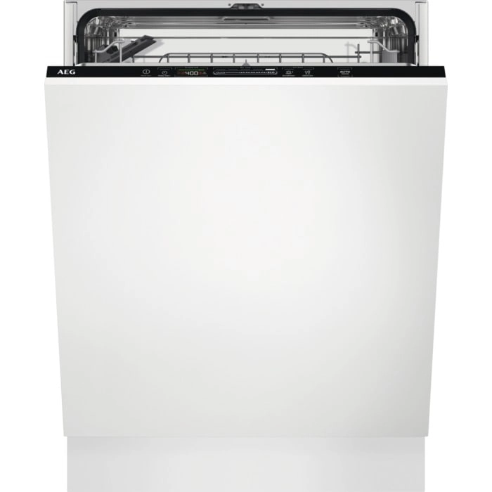AEG 6000 SatelliteClean® / Vollintegrierter-Geschirrspüler 60 cm / AirDry - perfekte Trocknungsergebnisse / Besteckkorb / QuickSelect Display FSE53617Z
