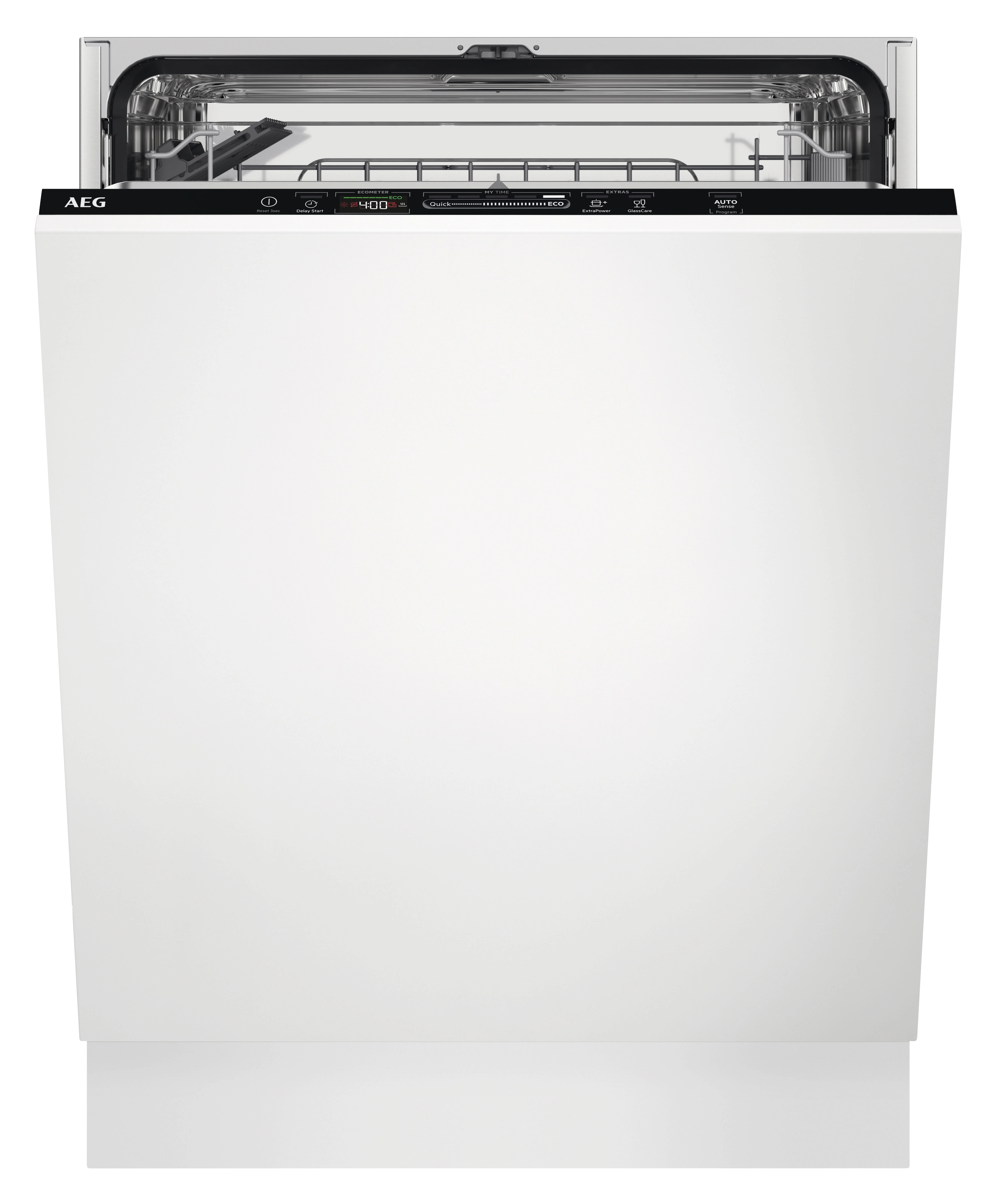 AEG 6000 SatelliteClean® / Vollintegrierter-Geschirrspüler 60 cm / AirDry - perfekte Trocknungsergebnisse / Besteckkorb / QuickSelect Display FSE53617Z