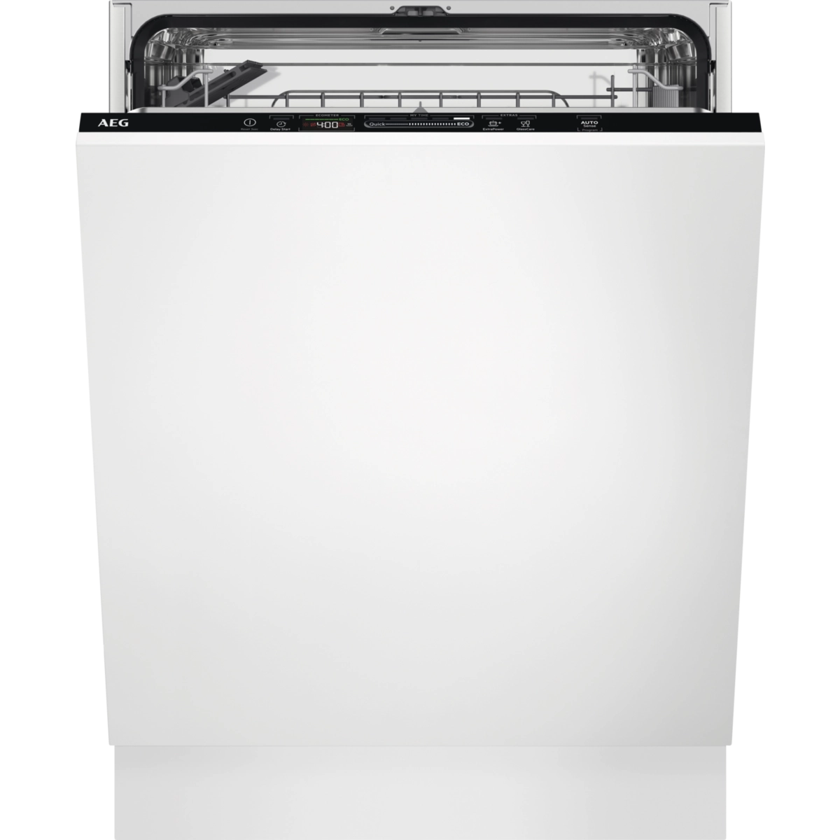 AEG 6000 SatelliteClean® / Vollintegrierter-Geschirrspüler 60 cm / AirDry - perfekte Trocknungsergebnisse / Besteckkorb / QuickSelect Display FSE53617Z