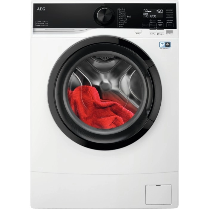 AEG 6000 ProSense® / Kleine Waschmaschine mit nur 487 mm Tiefe / 7 kg LSR6F75470
