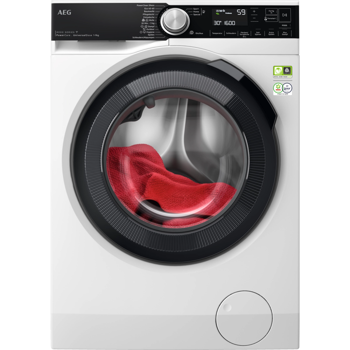 AEG 8000 PowerCare / UniversalDose WiFi / 9 kg LR8E80690