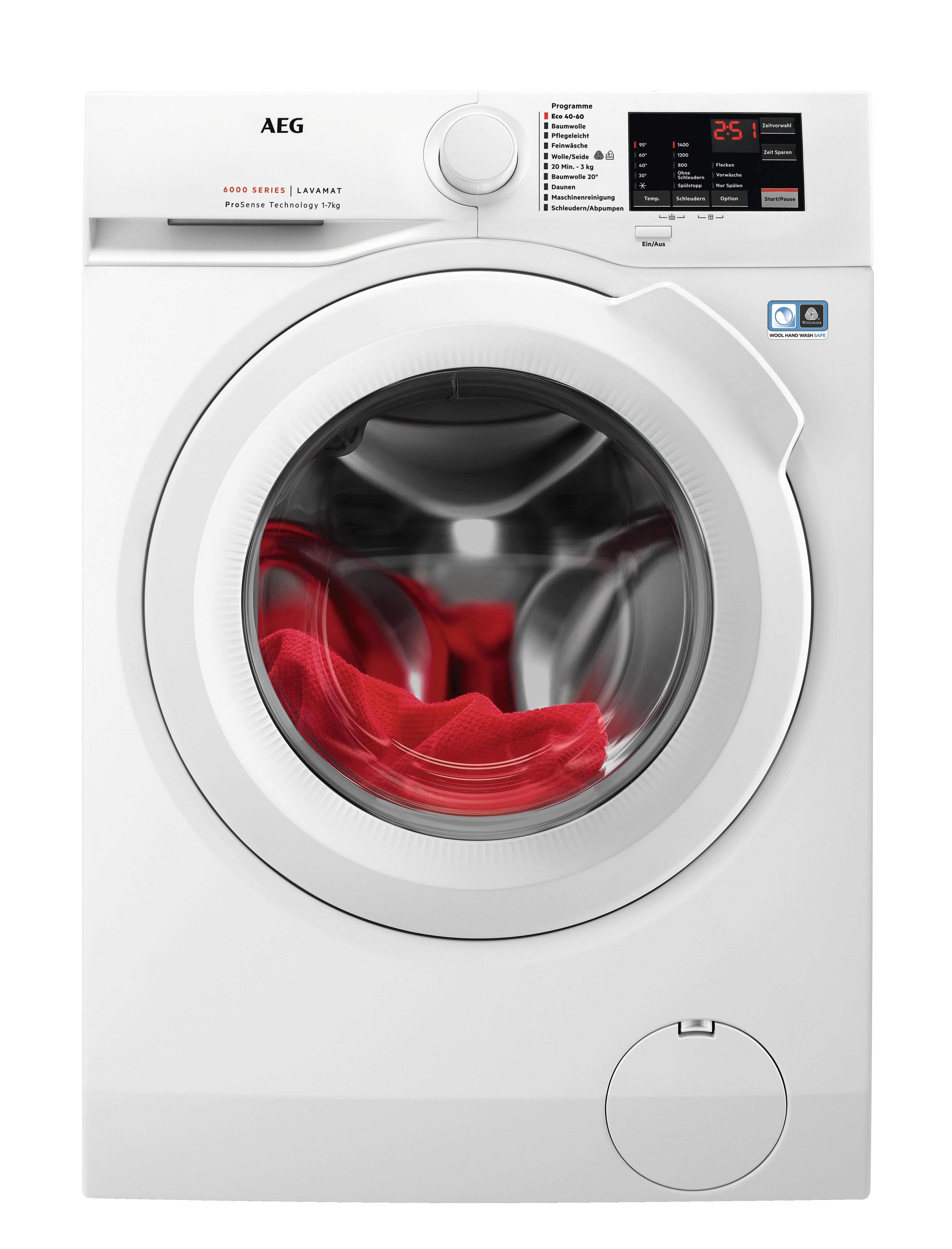 AEG 6000 ProSense® / 7 kg / Testsieger der Stiftung Warentest L6B51470