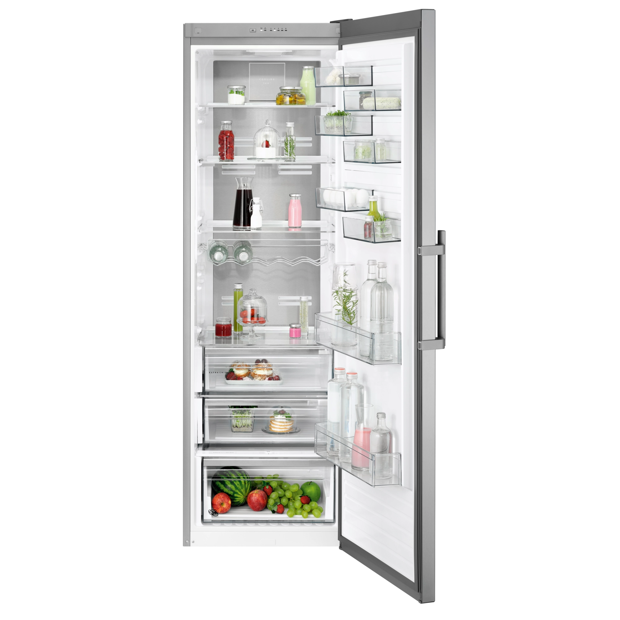 AEG Freistehender Kühlschrank / 1860 mm / 389 L ORK8M391DX