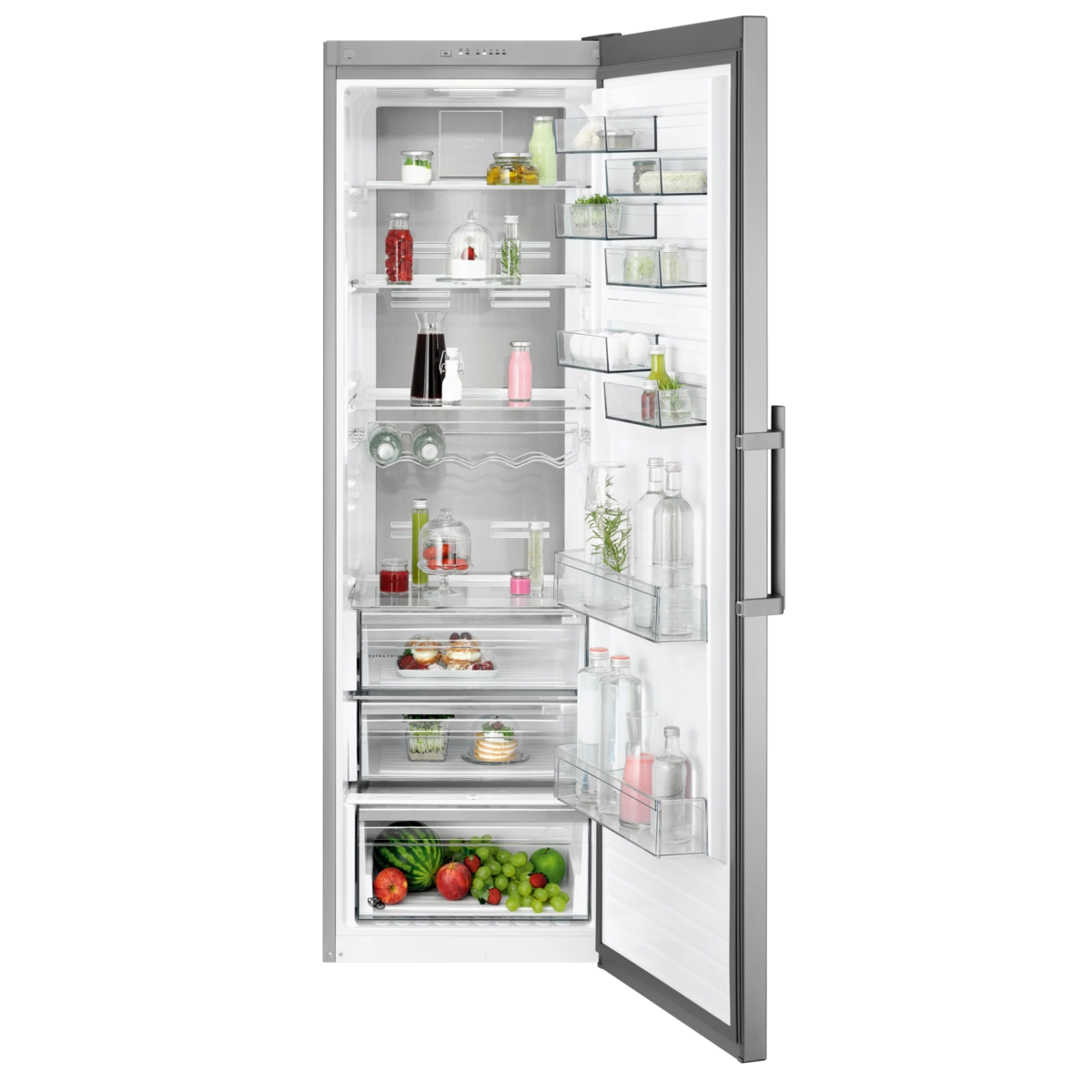 AEG Freistehender Kühlschrank / 1860 mm / 389 L ORK8M391DX