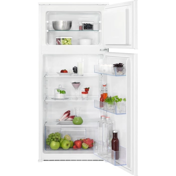 AEG 5000 ColdSense / Einbau Doppeltür - Kühlautomat / 1225 mm / 182 L / LowFrost – weniger Eisbildung / Schlepptür TSD5S121ES