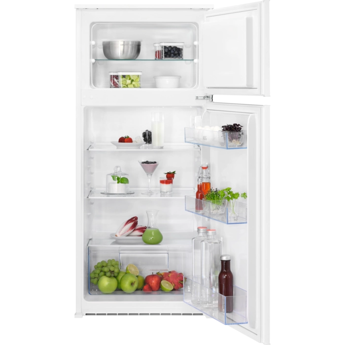 AEG 5000 ColdSense / Einbau Doppeltür - Kühlautomat / 1225 mm / 182 L / LowFrost – weniger Eisbildung / Schlepptür TSD5S121ES