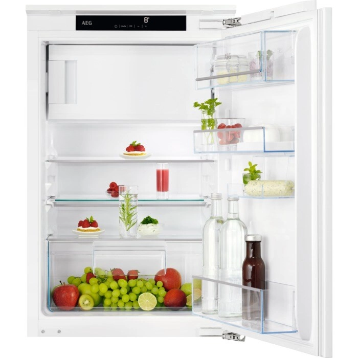 AEG Einbaukühlschrank / 880 mm / 4-Sterne-Gefrierfach / 118 L / Festtür TSF5O88WDF